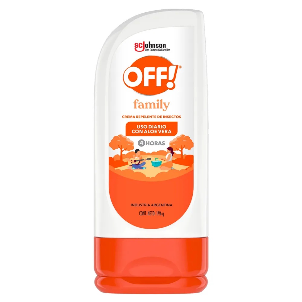 Repelente "Off" Family en crema