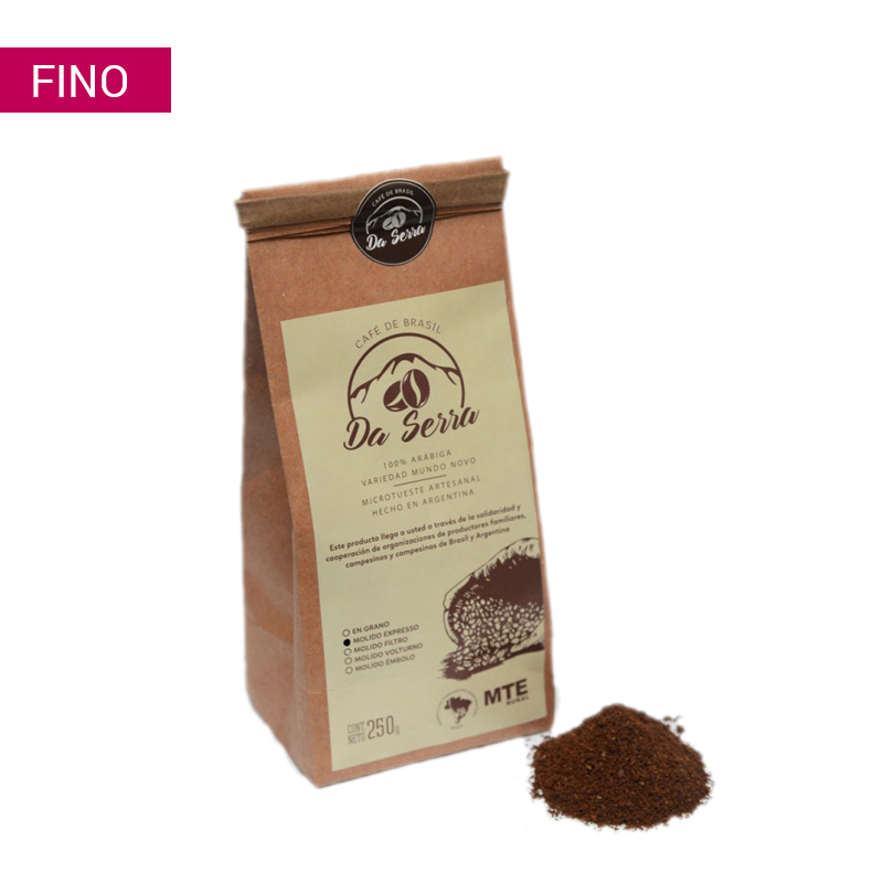 Café "Da Serra" molido fino (expresso) x 250 gr