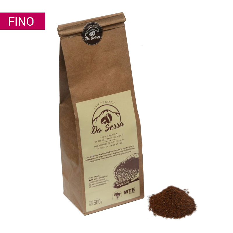 Café "Da Serra" molido fino (expresso) x 500 gr