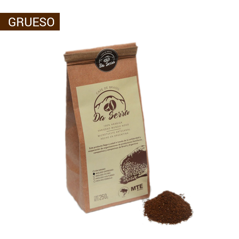 Café "Da Serra" molido grueso (prensa francesa) x 250 gr
