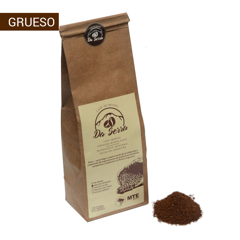 Café "Da Serra" molido grueso (prensa francesa) x 500 gr