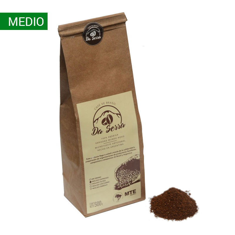 Café "Da Serra" molido medio (filtro) x 500 gr