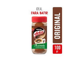 Café "Dolca" Suave Frasco de Vidrio 50 gr