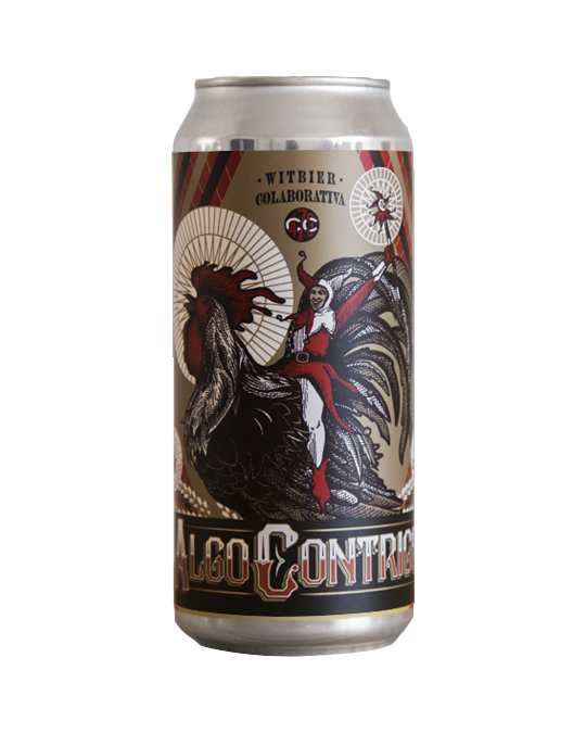 Cerveza "Filidoro" Algo Contrigo (Witbier) lata 473 ml
