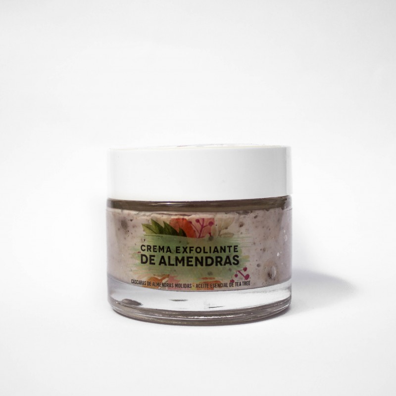 Crema Exfoliante de Almendras "Maleza" x 50 grs