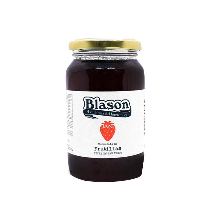 Dulce de frutilla "Blason" frasco x 460 gr