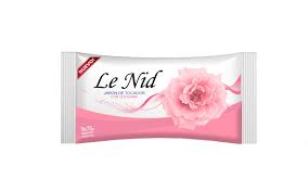 Jabón de Tocador "Le Nid" color flow pack 3 x 75grs.
