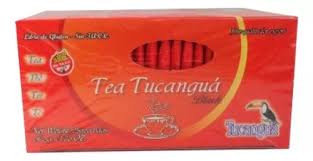 Té Negro Orgánico "Tucangua" Cajita 25 saquitos (con sobre x 2 gr)