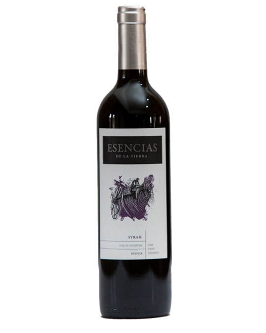 Vino orgánico "Esencias de la Tierra" Syrah 750 Cm3