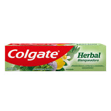 Crema dental "Colgate" Herbal Blanqueadora Pomo 70 gr