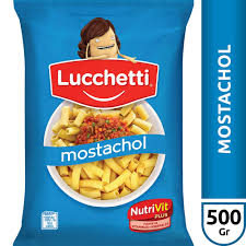 Fideos "Lucchetti" Mostachol Paquete 500 gr