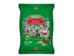 Fideos "Molto" Moños con Espinaca Paquete 500 gr