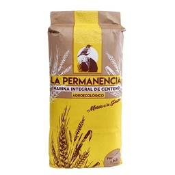 Harina de Centeno "La Permanencia" Integral Agroecológica 1kg