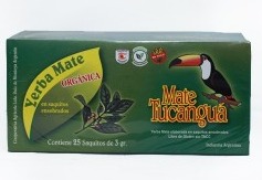 Mate Cocido Orgánico "Tucangua" Cajita 25 saquitos (con sobre x 3 gr)