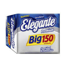 Servilletas de papel "Elegante" BIG x 150 u