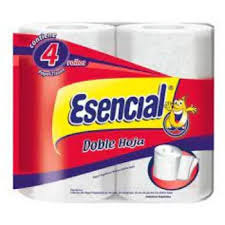 Papel Higienico "Esencial" Blanco 4x50mts