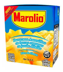 Durazno "Marolio" Trozado 340gr