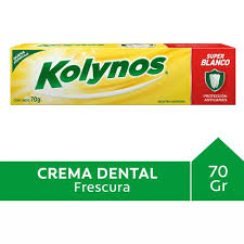 Crema Dental "Kolynos" Amarilla 70g