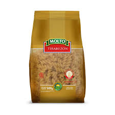 Fideos "Molto" Tirabuzon Integral 500 gr