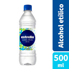 Alcohol etílico "Estrella" 500ml