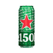 Cerveza "Heineken" Lata 473 ml