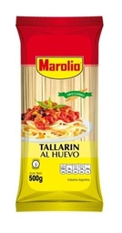 Fideos  "Marolio" Tallarín al huevo x500 gr
