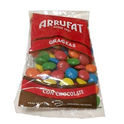Lentejas de chocolate “Arrufat” x90 gr