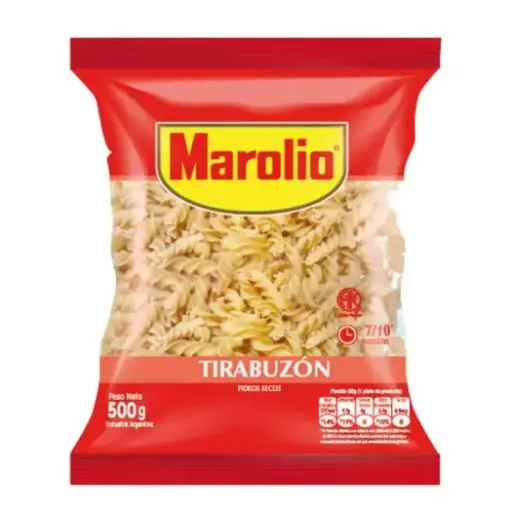 Fideos "Marolio" Tirabuzon x 500 gr