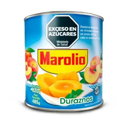 Durazno en Mitades "Marolio" 820grs