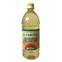 Aceite de Girasol "El Cortijo" x 900 ml